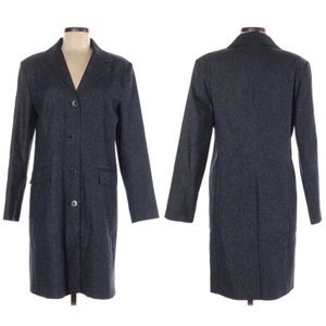 Charles Gray Coat Blue w/Silver Metallic Thread M